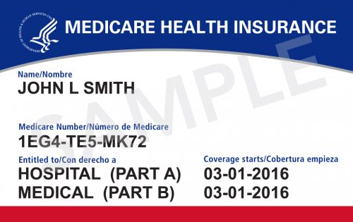 New Medicare ID Card Example